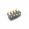 Soporte de batería horizontal de 4p espaciado 2.5PH altura 5.9H conector de batería de litio con columna BC-1-412 cobre fosforado