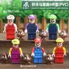 Super Mario Transfronterizo Mario Adornos Yoshi Luigi Pastel de Cumpleaños Juguete para Hornear Figura