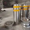 Poste de Advertência em Aço Inoxidável Posto Anticolisão Espesso Destacável Tachinha de Estrada Poste de Elevação Hidráulica Semi-automático Totalmente Automático em Aço Inoxidável