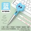 Cinta métrica retráctil multifuncional con bolígrafo, diseño de personaje de caricatura, adecuada para estudiantes y uso de oficina, cinta métrica con bolígrafo para medir y escribir al por mayor