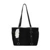 Bolsa Tote de Mão Vintage Tendência de Grande Capacidade para Mulheres, Novo Modelo Outono 2026, Alto Valor, Bolsa de Ombro Simples e Estilosa