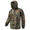 Suéter Polar Camuflaje de Caza Árbol Biónico Otoño e Invierno Nuevo Sudadera Cálida de Caza Jersey Polar D50