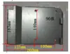 1380# Accesorios para Motor de Ventilador de Presión Negativa Placa de Hierro Marco 71/80/90 Ventilador de Extracción Ventilador de Ventilación Placa de Motor
