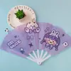 Abanico Plegable de Mano para Niños de PP, Lindo Diseño de Dibujos Animados para Estudiantes, Abanicos Portátiles Pequeños de Verano con 30% de Descuento, Logo Personalizable, Venta al por Mayor