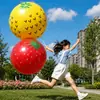 Balão extra grande de 36 polegadas, látex espesso e à prova de explosão, brinquedo de fruta para crianças, adereço de foto para parque de gramado ao ar livre