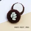 Botón de Hilo de Lana Puro Hecho a Mano Baixi Suéter de Doble Color Abrigo de Lana Crochet Botón Chaqueta Botón Decorativo Accesorios