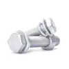Tornillos Hexagonales Galvanizados por Inmersión en Caliente, Tornillos para Energía Fotovoltaica, Tornillos de Zinc Galvanizados por Inmersión en Caliente, Totalmente Roscados y Parcialmente Roscados, Tornillos Fotovoltaicos