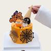20.24 millones Decoración de Pastel de Halloween Pegamento Suave Fantasma Adornos Deviruchi Truco o Trato Fiesta Plug-in