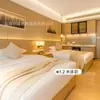 Mobiliario de Hotel de Resort Diseño Completo Cama de Hotel Muebles para Toda la Casa Personalización Renovación de Habitación Doble de Hotel