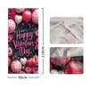 Suministro Exclusivo Transfronterizo de Temu Amazon Shein de Funda Decorativa de Puerta de Habitación Elástica de una Pieza, Fácil de Instalar, Cubierta de Puerta Estilo Día de San Valentín