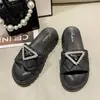 Pantuflas de mujer de verano para exteriores de moda Joker sandalias de suela gruesa estilo romano muffin sandalias de suela gruesa venta al por mayor