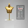 Alta tasa de recompra de accesorios de modelo: modelo de lencería en forma de corazón dorado, modelo de nalga dorado, modelo de busto de hombros caídos dorado (calidad premium).