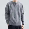 Suéter de moda nuevo para otoño/invierno para hombre, con un diseño holgado, casual y elegante, perfecto para el uso diario y fácil de combinar con varios atuendos, ideal para adolescentes