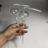 (Dos) Globo de Nitrógeno Bola de Cristal Cualquier Especificación Conector Vidrio Espesado Resistente a Altas Temperaturas Globo de Nitrógeno