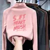 Roupa de baixo feminina com forro de fleece, novo estilo outono/inverno, roupa íntima para meninas pequenas, camiseta de manga comprida moderna e quente, top casual