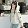 Conjunto de Primavera y Otoño para Niñas 2026 Nuevo Casual Estilo Coreano para Niñas Mayores, Sudadera con Lazo y Letras y Jeans