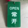 En Stock Señal de Estado de Equipo Normalmente Abierto/Normalmente Cerrado Identificación de Válvula Ajuste Normalmente Abierto/Normalmente Cerrado Etiqueta Colgante No Tocar