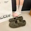 Sapatilhas Mary Jane estilo retrô com salto oculto, nova coleção outono 2026 feminina, bico fino, com fecho de velcro, sapatos de noite com bolinhas estilo coreano