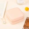 Caja de Joyería Conveniente Europea y Americana, Caja de Almacenamiento y Almacenamiento para Viaje de Negocios, Caja de Almacenamiento de Aretes de Viaje Compacta y Simple
