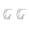 Pendientes de Hilo Doble Capa Minimalistas con Aguja de Plata Pura S999 Pendientes de Diseño Único Hermoso de Nicho Nuevos Estilos de Verano 2026 Accesorios para Orejas