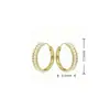 Pendientes de Perla Sencillos y de Lujo Estilo Japonés y Coreano para Mujer, Versátiles y Elegantes para el Uso Diario, Diseño de Alta Gama, Pendientes Chapados en Oro de 18 Quilates