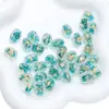 Cuentas de Cristal con Pan de Oro Vintage, Cuentas de Forma Irregular, Pulseras de Cuentas Hechas a Mano para DIY, Collares, Materiales para Joyería y Accesorios