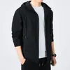 Roupa exterior masculina transfronteiriça, nova para primavera e outono, fina, casual, jovem, versátil, estilosa, moletom moderno de corte solto