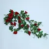 18 Flores Artificiales de Rosa para Colgar, Flores Falsas para Boda y Decoración del Hogar, Venta al por Mayor