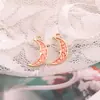 Serie de Nuevo Cielo Estrellado Estilo Coreano Aleación con Goteo de Aceite Accesorios para Joyería DIY Pendientes, Pulseras, Collares, Colgantes de Oro K