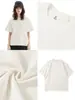 Ag3072480G Camiseta Casual Juvenil de Algodón Puro de Hilo Doble Pesado, Manga Corta, Cuello Redondo, Transpirable
