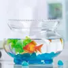 Acuario de cristal con diseño de encaje creativo, pecera mini para goldfish, acuario pequeño, tortuguero, decoración del hogar, sala de estar, escritorio, recipiente para plantas hidropónicas