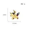 Pingente Minimalista de Aço Inoxidável Estilo Japonês e Coreano Pulseira da Sorte e Segurança Charme Colar DIY Feito à Mão Acessórios de Joias