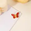 Mariposa de Doble Cara con Espaciadores de Perlas de Aleación Esmaltada Accesorios para Joyería Colgante de Borla de Mariposa Accesorios para Pulseras y Collares