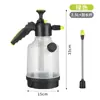 Borrifador de Pressão para Regar Flores, Borrifador para Cuidado de Flores Domésticas, Borrifador com Bico Longo, Regador Espessado para Desinfecção, Regador Manual à Prova de Explosão
