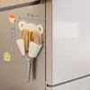 Estante de Almacenamiento para Tijeras Refrigerador de Cocina Pared Exterior Montado Magnético Cubierta Protectora Salón de Belleza Estante de Almacenamiento para Herramientas de Peluquería