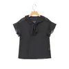 Camisa Versátil de Estilo Europeo Transfronterizo 2026 Nueva Moda Temperamento Femenino Venta al por Mayor Lunares Decorada con Lazo 4437008
