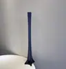 Jarrón Angosto de Vidrio Colorido Estilo Vintage Ins, Pieza Decorativa Hecha a Mano para Exportación