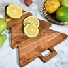 Bandeja de Armazenamento de Natal de Madeira Transfronteiriça Bandeja Portátil de Frutas e Lanches de Madeira Bandeja de Bolo e Sobremesa de Madeira Maciça para Árvore de Natal