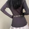 Cinturón Retro para Chica Caliente Estilo Americano Cinturón de Moda para Mujer Diseño Tallado Sentido Cinturón de Vestir Y2K Nicho Personalidad Combinación Cinturón