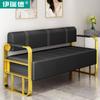 Barbería de Celebridad de Internet Sofá Silla de Espera Salón de Peluquería Salón de Belleza Salón de Uñas Zona de Descanso Sillón Sofá Accesible Larga Silla de Lujo