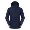 Chaquetas a Prueba de Viento Personalizadas para Otoño e Invierno, Ropa de Trabajo Personalizada con Capucha, Chaquetas Finas Forradas de Polar con Bordado de Logo Impreso