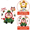 Decoraciones navideñas, Papá Noel, árbol de Navidad, copo de nieve, pegatinas electrostáticas para vidrio, decoraciones para escaparates, pegatinas de ventana de dibujos animados