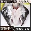 Salmão Norueguês Peixe Grande Cabeça de Peixe Salmão do Atlântico Comercial Atacado Frutos do Mar Cabeça de Salmão Comercial Dropshipping Atacado