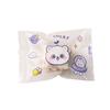 Bolsa de sellado transparente con forma de copo de nieve crujiente, bonita y creativa bolsa para galletas, dulces, turrón, venta al por mayor