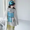 Conjunto de Camiseta de Manga Larga con Lazo para Niñas, Conjunto de Dos Piezas de Pantalones Deportivos Estilo Coreano para Primavera y Otoño, Atuendo Moderno y Elegante para Niños