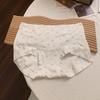 Roupa Íntima Estilo Novo para Meninas, Algodão Puro, Estampa Pequena, Estilo Verão Fino Fofo 10A Forro Antibacteriano Boxer Amigo da Pele Feminino