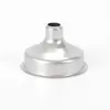 Petaca Original a Juego Embudo Pequeño Mini Diámetro Pequeño Embudo Pequeño de Acero Inoxidable Embudo de Estilo Universal