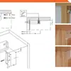 Código de Pendurar Triângulo Fixado Armário Suspenso de Cozinha Código de Pendurar Acessórios de Pendurar Código de Pendurar Código de Pendurar Canto de Pendurar Armário de Canto