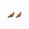 Pulseira de latão Clipe de orelha Colar diy Acessórios de joias Atacado TikTok Amazon Folhas de conexão duplas transfronteiriças
