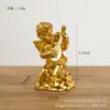 Estilo Nórdico Mini Estátua de Resina Adereços de Fotografia Coluna Romana Anjinho Decoração Ornamento de Cena Fundo